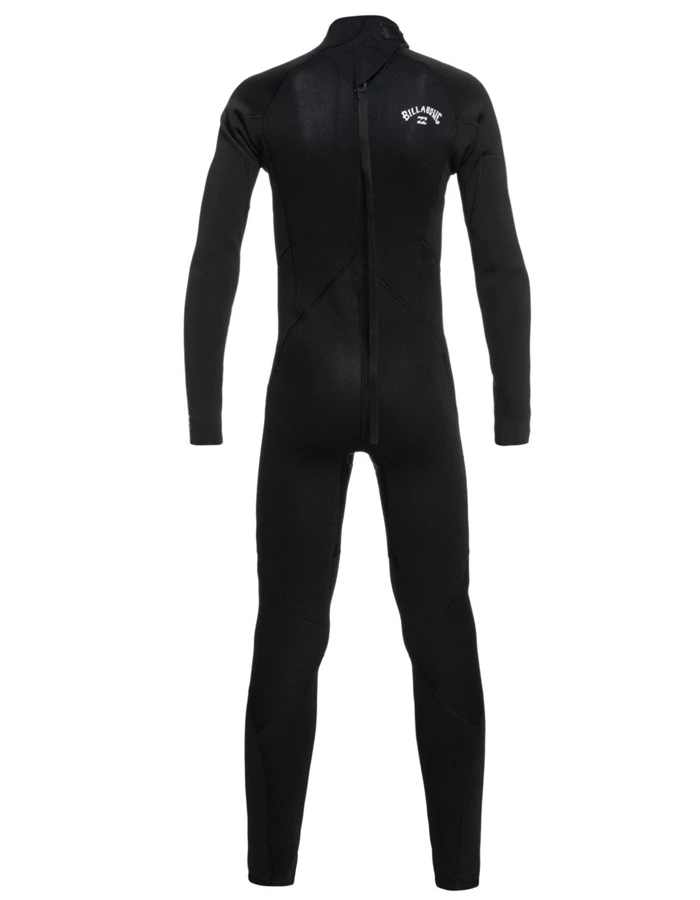 BILLABONG INTRUDER 3/2 MM BACK ZIP JUNIOR BLACK - Image 2