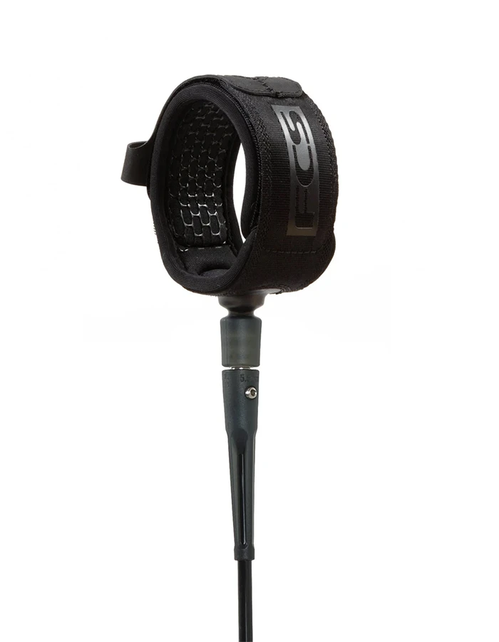 FCS ALL ROUND ESSENTIAL LEASH 6' BLACK - Image 7