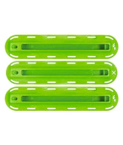 FUTURES THRUSTER SET FIN BOX LIME GREEN