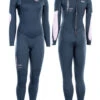 ION ELEMENT SEMIDRY 5/4 DL BACK ZIP WOMEN WETSUIT