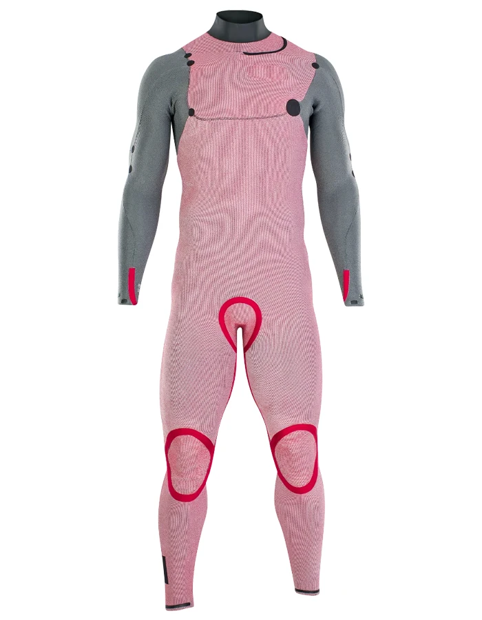 ION SEEK AMP SEMIDRY 5/4 WETSUIT FRONTZIP - Image 4