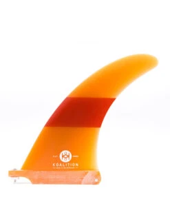 KOALITION 8'0" LONGBOARD SINGLE FIN ORANGE ORANGE