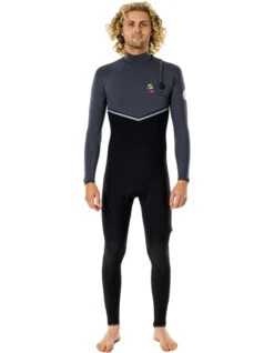 RIP CURL FLASHBOMB SEARCH 3/2 ZIP FREE