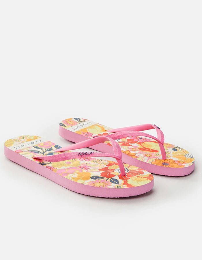 RIP CURL FLORAL WAVE SHAPERS OPEN TOE BONE - Image 2