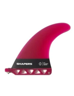 SHAPERS LONGBOARD CLASSIC FIN 6.0" RED