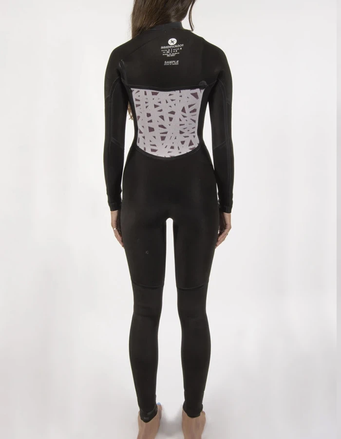 SISSTREVOLUTION SEVEN SEAS 5/4 CHEST FULL WETSUIT WINE - Image 6