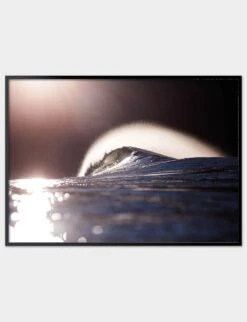 SUN RISING SURF PHOTO PRINT