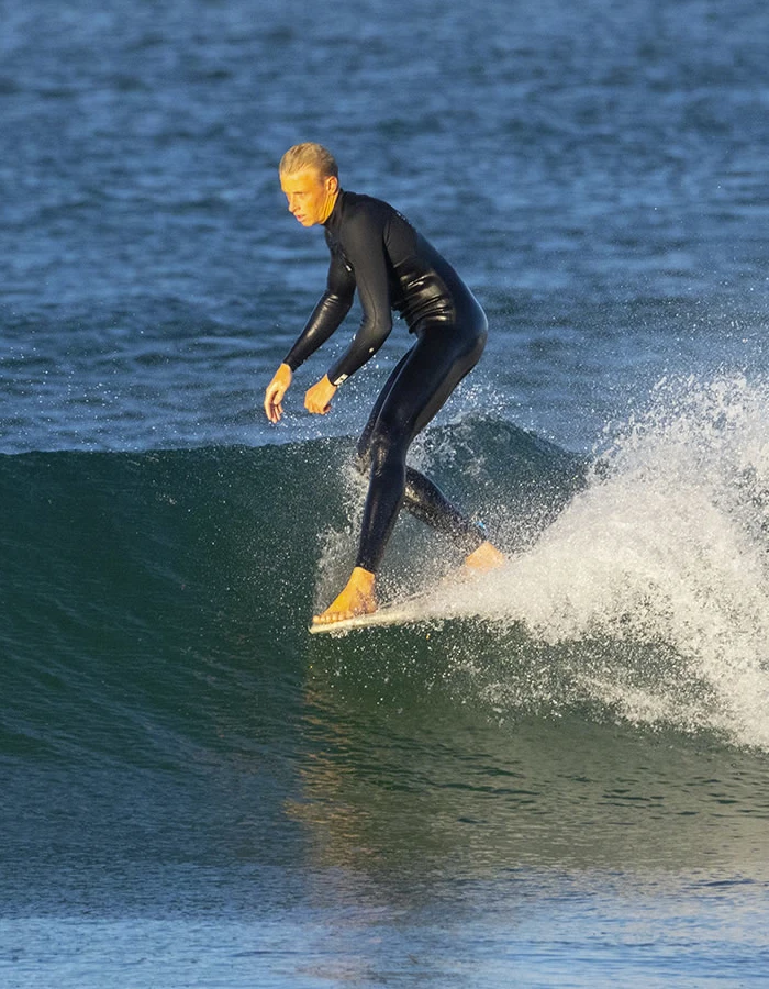 TORQ TET 9'1" LONGBOARD PINLINE COLOR RAIL RED - Image 3