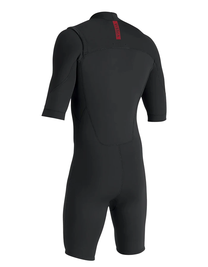 VISSLA WETSUIT 7 SEAS 2/2 SPRING SUIT BLACK - Image 2